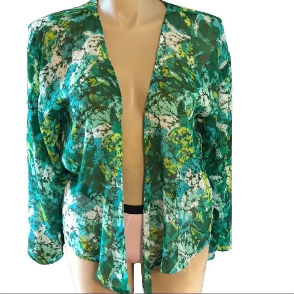 Ruby Rd Sheer Jacket Size 10